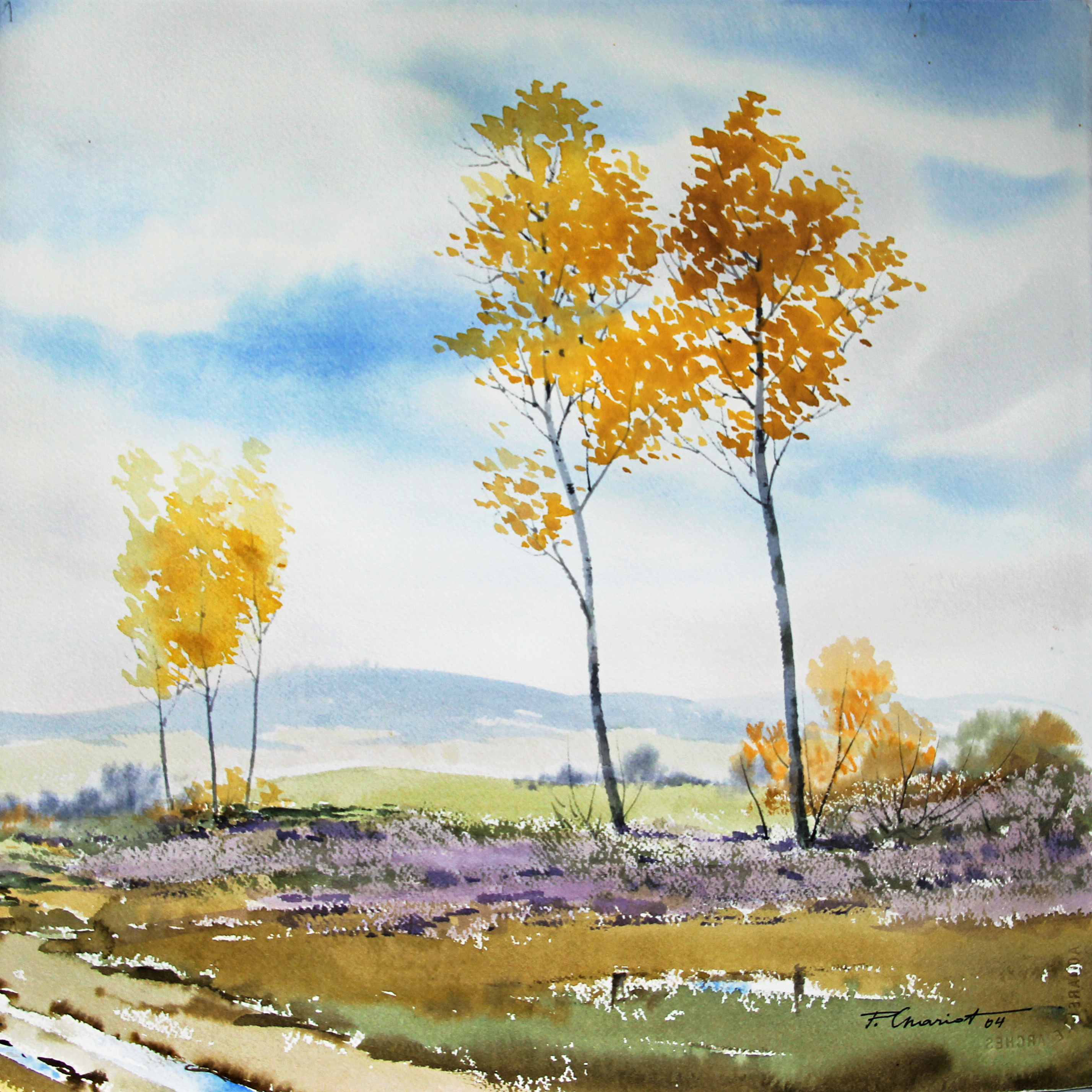 LES PEUPLIERS - PIERRE CHARIOT